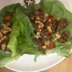 Savory gluten-free Asian chicken lettuce wraps