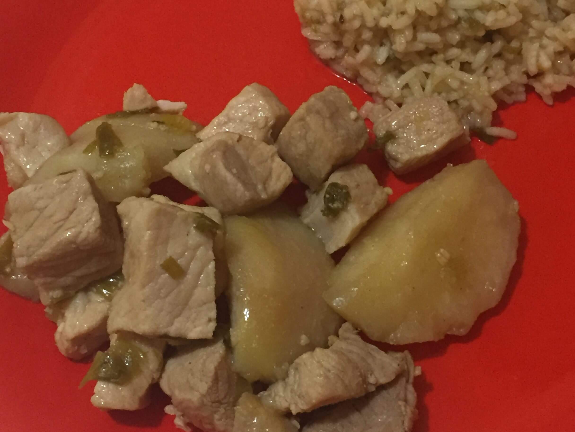SLOW COOKER PORK AND QUINCE – December 8 – National Quince and Watermelon Month
