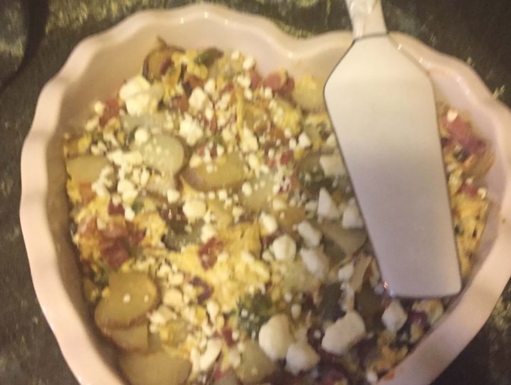 SIXTH DAY OF CHRISTMAS – Six Egg Frittata – December 30 – Six Geese a-Laying