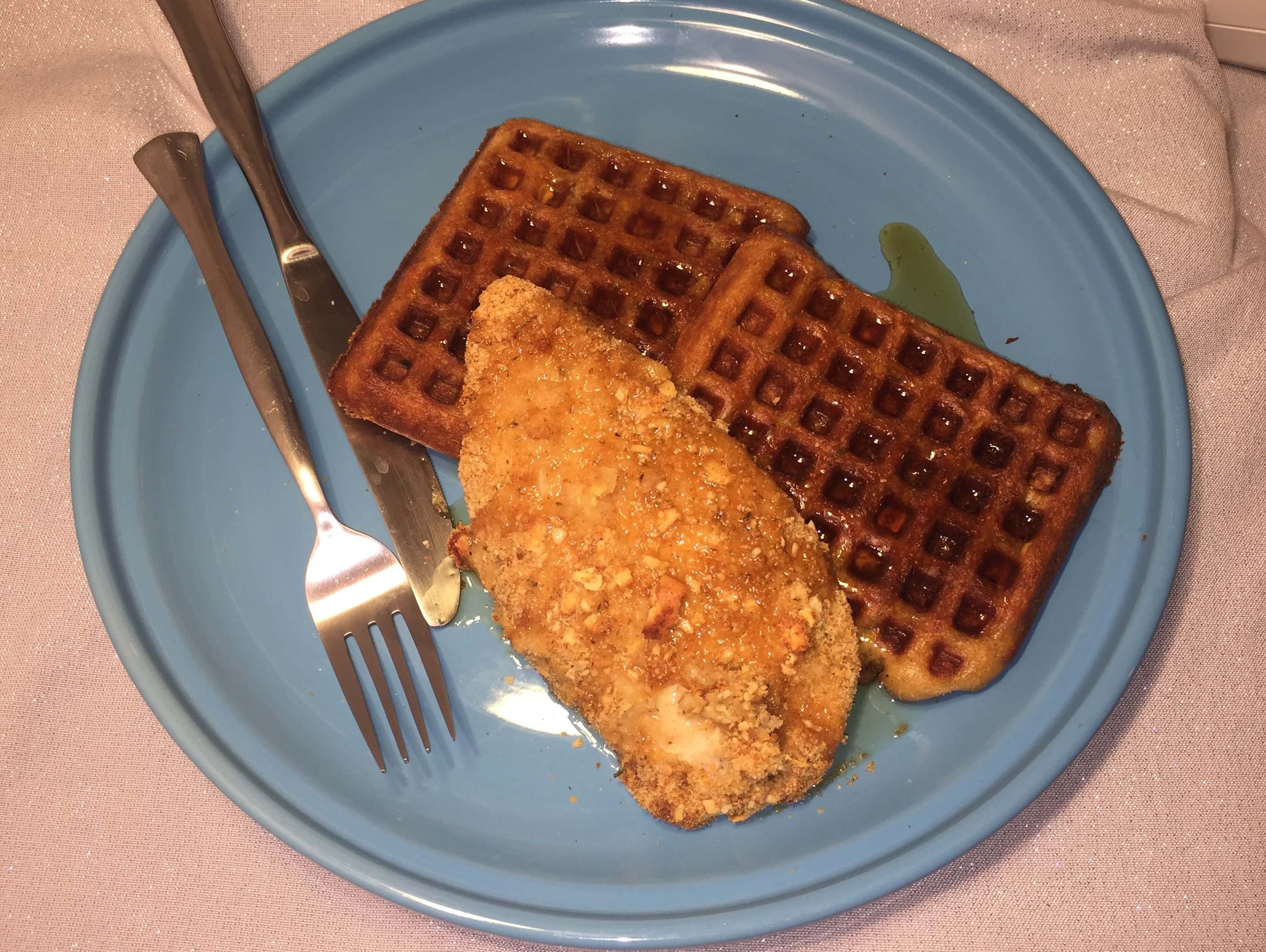 CHICKEN AND WAFFLES – February 20 – National Hot Breakfast Month